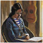John Coyle RHA, Girl Reading